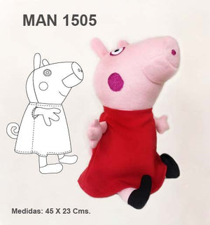 MOLDE MUÑECA CERDITA MAN 1505