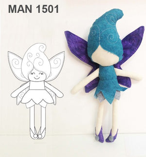 MOLDE MUÑECA HADA MAN 1501