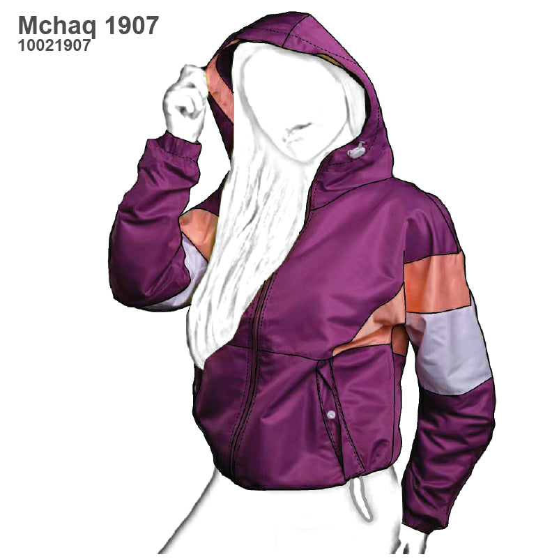 MOLDE CHAQUETA CORTAVIENTO MUJER 1907