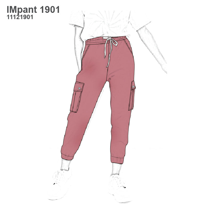 MOLDE PANTALON CARGO NIÑA 1901