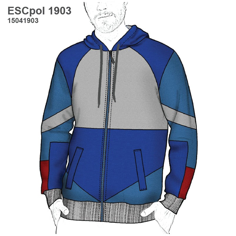 MOLDE POLERON CHAQUETA UNISEX ESCOLAR 1903