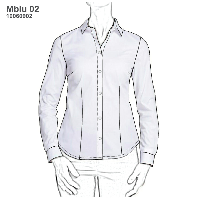 MOLDE BLUSA CAMISA MUJER 0902