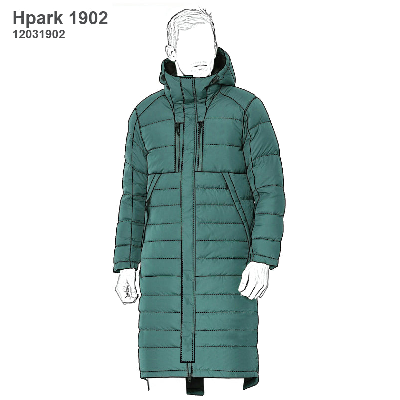 MOLDE PARKA LARGA HOMBRE 1902