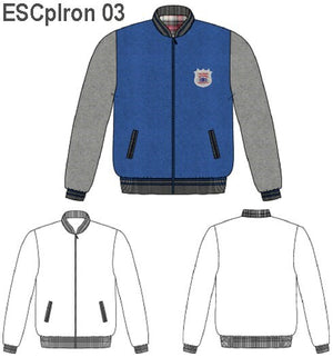 MOLDE POLERON CHAQUETA ESCOLAR 0903