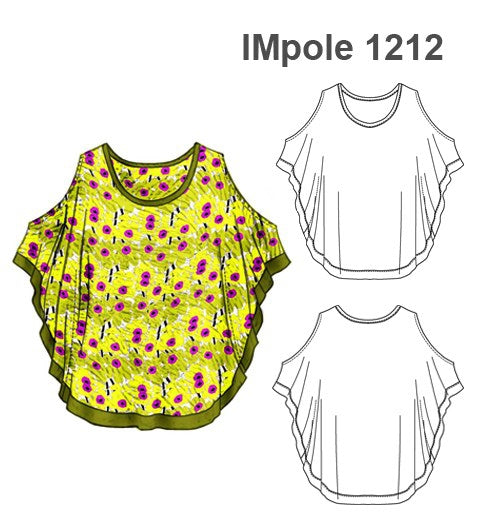 MOLDE POLERA CAPA NIÑA 1212