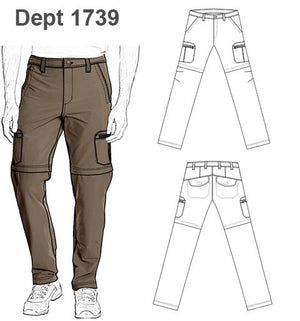 MOLDE DEPORTE PANTALON TREKKING 1739