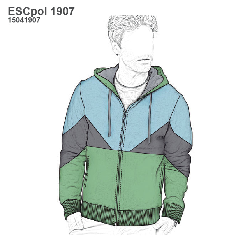 MOLDE POLERON CHAQUETA ESCOLAR UNISEX 1907