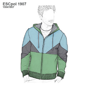 MOLDE POLERON CHAQUETA ESCOLAR UNISEX 1907