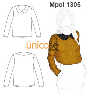 MOLDE POLERON BASICO MUJER 1305