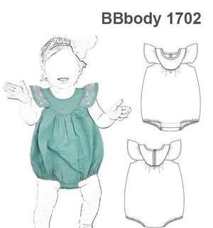 MOLDE BODY ENTERIZO BEBE 1702