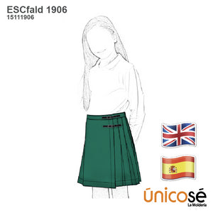 MOLDE FALDA ESCOLAR TABLAS 1906