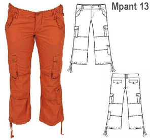 MOLDE PANTALON CAPRI MUJER 0913