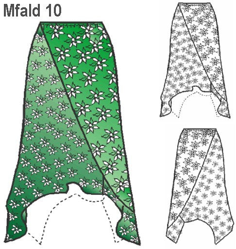 MOLDE FALDA MULLET MUJER 0910