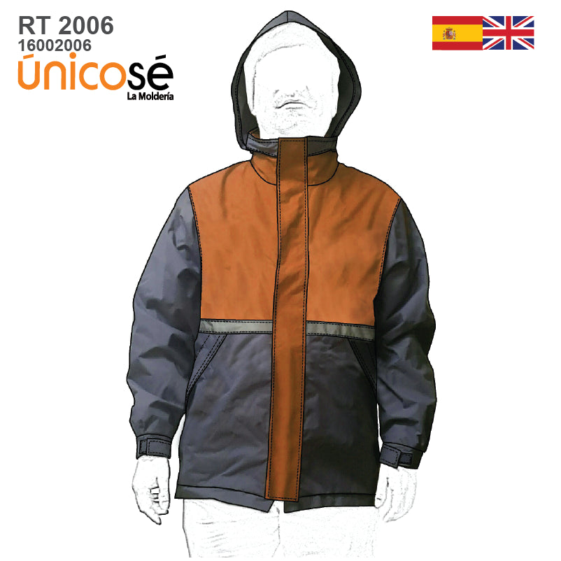 MOLDE PARKA TRABAJO HOMBRE RT 2006