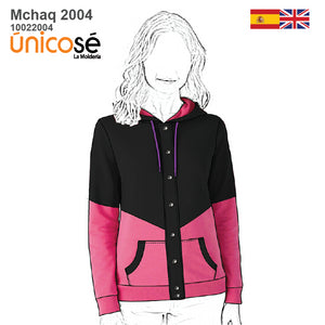 MOLDE CHAQUETA POLAR MUJER 2004
