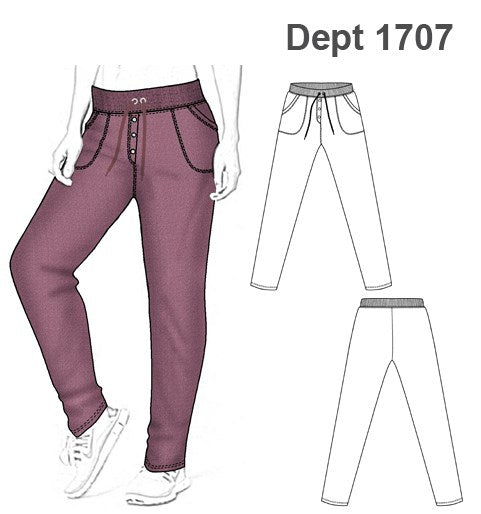 MOLDE DEPORTE PANTALON 1707
