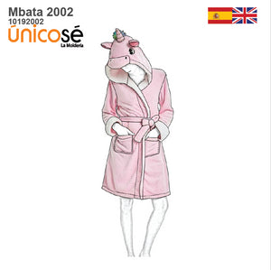 MOLDE BATA UNICORNIO MUJER 2002