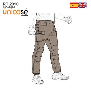 MOLDE PANTALON CARGO HOMBRE 2010