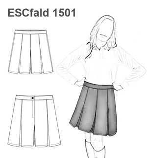 MOLDE FALDA SHORT ESCOLAR 1501