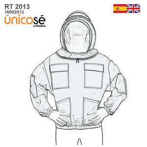 MOLDE CHAQUETA APICOLA UNISEX 2013