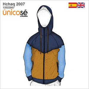 MOLDE CHAQUETA CORTES HOMBRE 2007