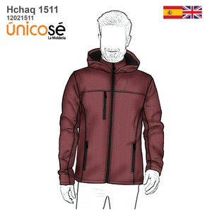 MOLDE CHAQUETA HOMBRE 1511