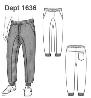 MOLDE DEPORTE PANTALON 1636