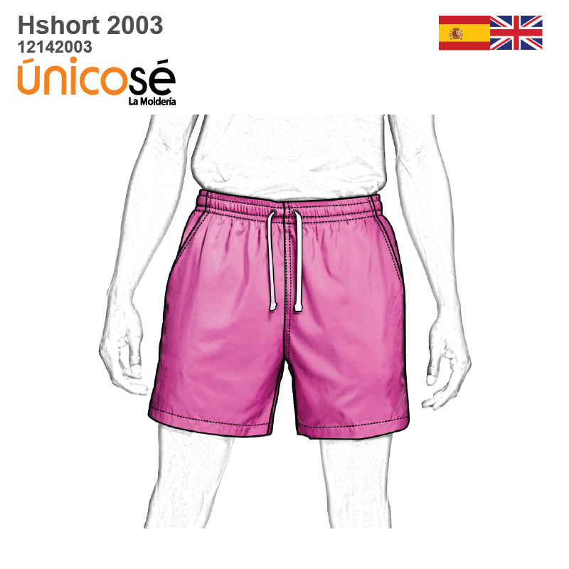 MOLDE SHORT BAÑO HOMBRE 2003