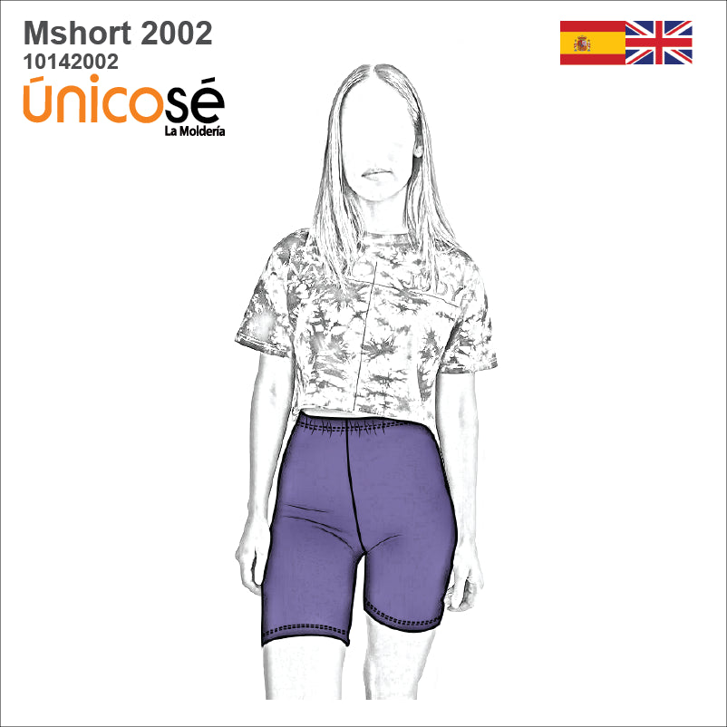 MOLDE SHORT CALZA MUJER 2002