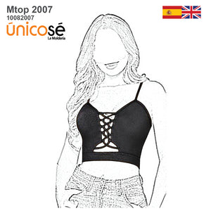 MOLDE TOP CORDONES MUJER 2007