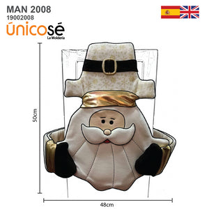 MOLDE FUNDA SILLA NAVIDAD MAN 2008