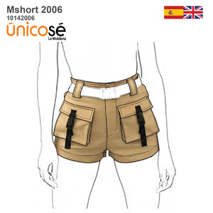 MOLDE SHORT SAFARI MUJER 2006