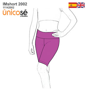 MOLDE SHORT CALZA BIKER NIÑA 2002