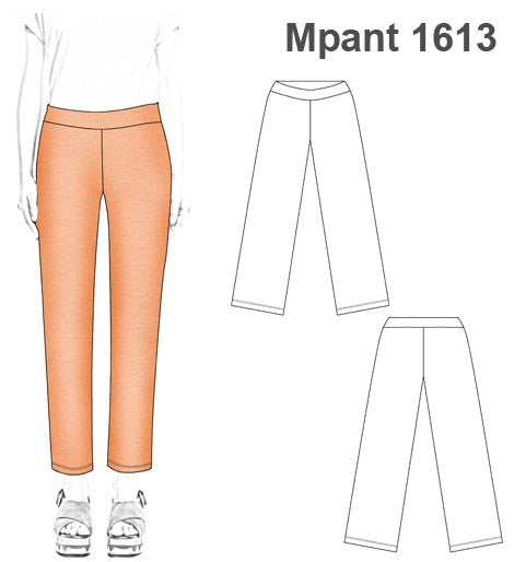 MOLDE PANTALON CALZA MUJER 1613