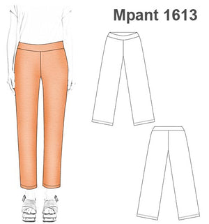 MOLDE PANTALON CALZA MUJER 1613