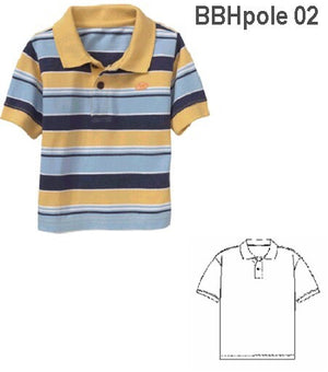 MOLDE POLERA BASICA BEBE 0902