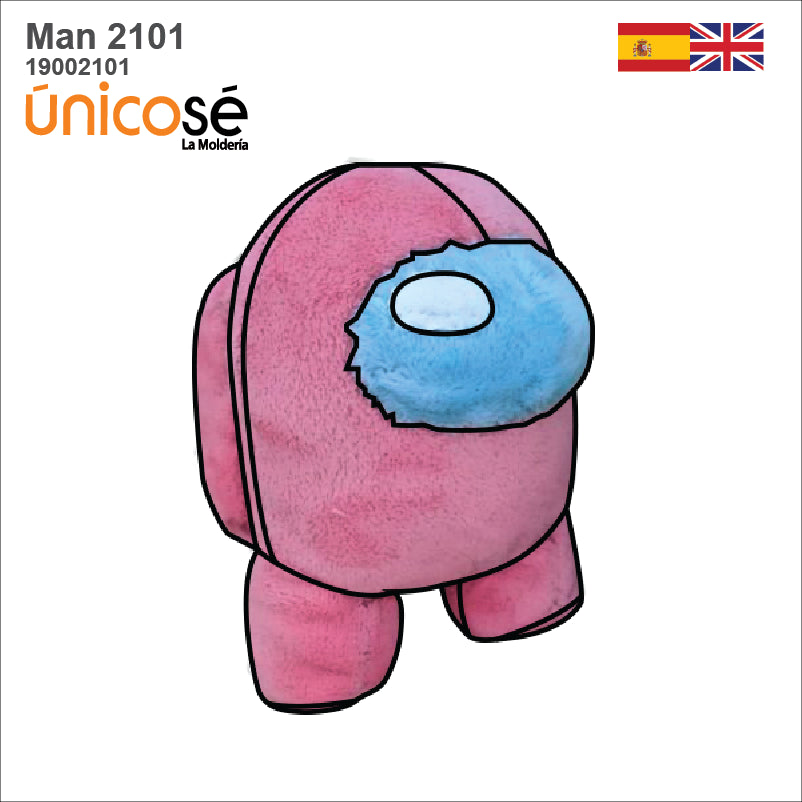 MOLDE PELUCHE INFANTIL MAN 2101