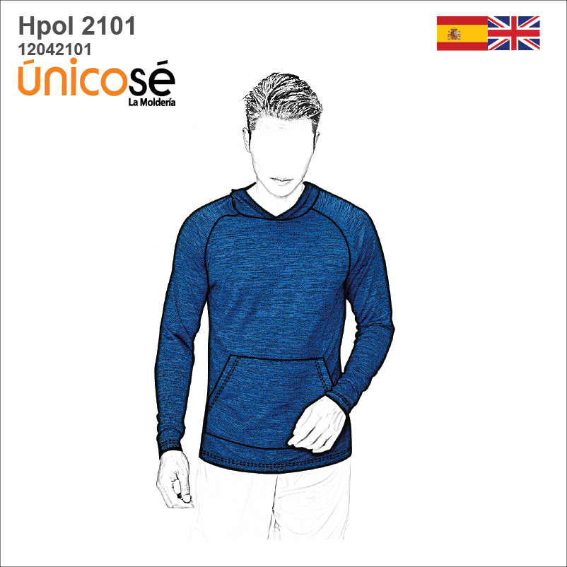 MOLDE POLERON BASICO HOMBRE 2101