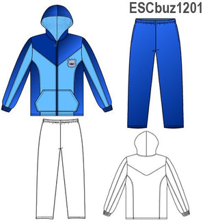MOLDE SUDADERA / BUZO ESCOLAR 1201