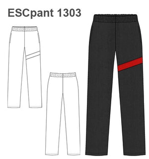 MOLDE PANTALON RECTO  ESCOLAR 1303