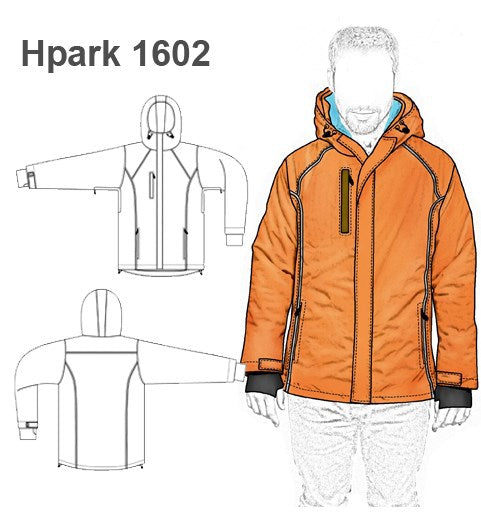 MOLDE PARKA SPORT HOMBRE 1602