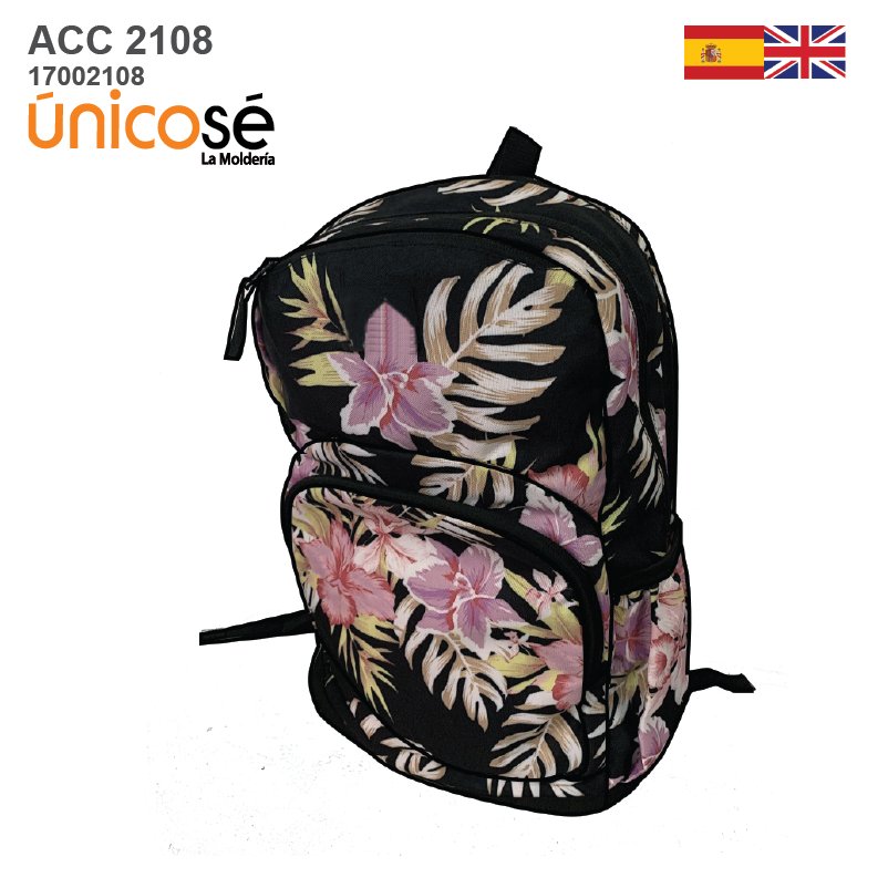 MOLDE BOLSO MOCHILA ESCOLAR ACC 2108