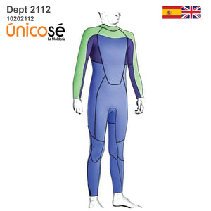 MOLDE DEPORTE TRAJE BUCEO UNISEX 2112