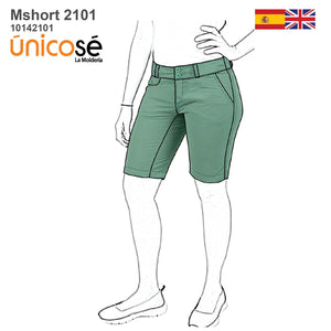 MOLDE SHORT AJUSTADO MUJER 2101