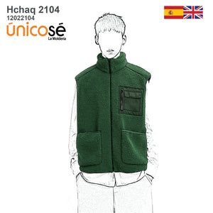 MOLDE CHALECO HOMBRE 2104