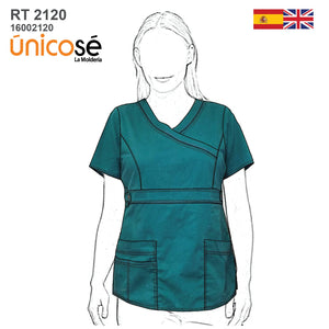 MOLDE BLUSA SANITARIA MUJER RT 2120