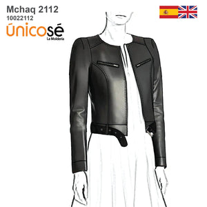 MOLDE CHAQUETA AJUSTADA MUJER 2112