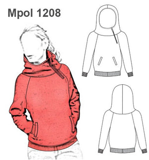 MOLDE POLERON RAGLAND MUJER 1208