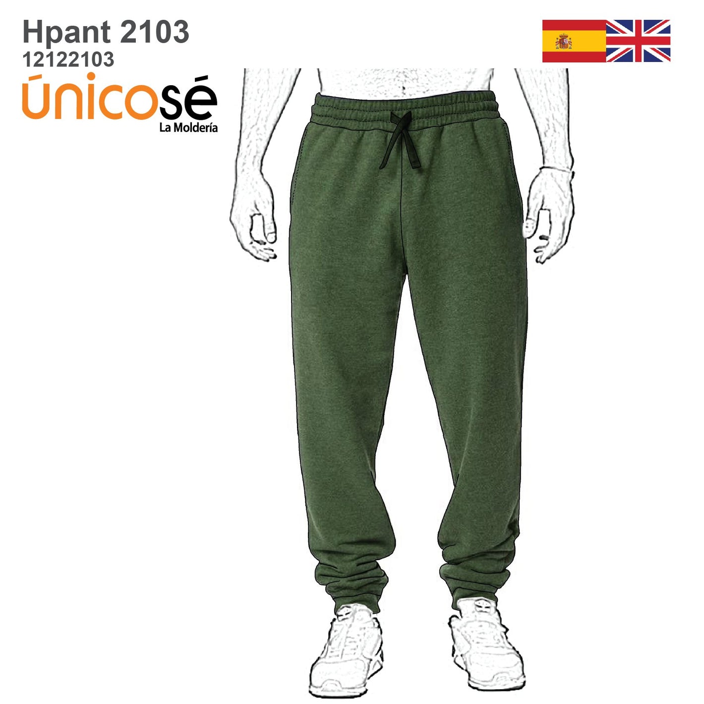 MOLDE JOGGER HOMBRE 2103