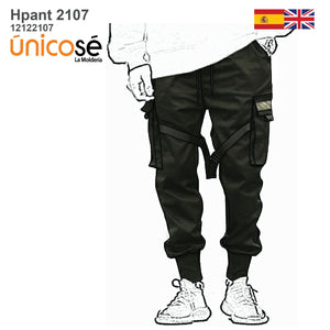 MOLDE PANTALON JOGGER CARGO HOMBRE 2107